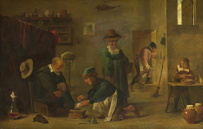 Painting by Teniers