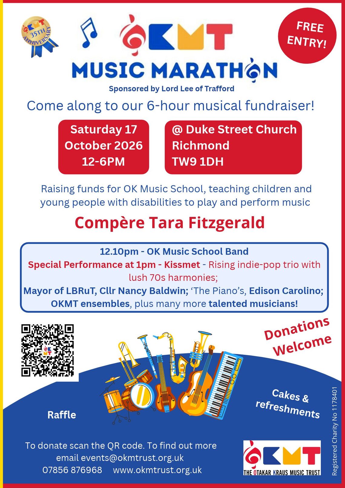 Music Marathon 2026 poster