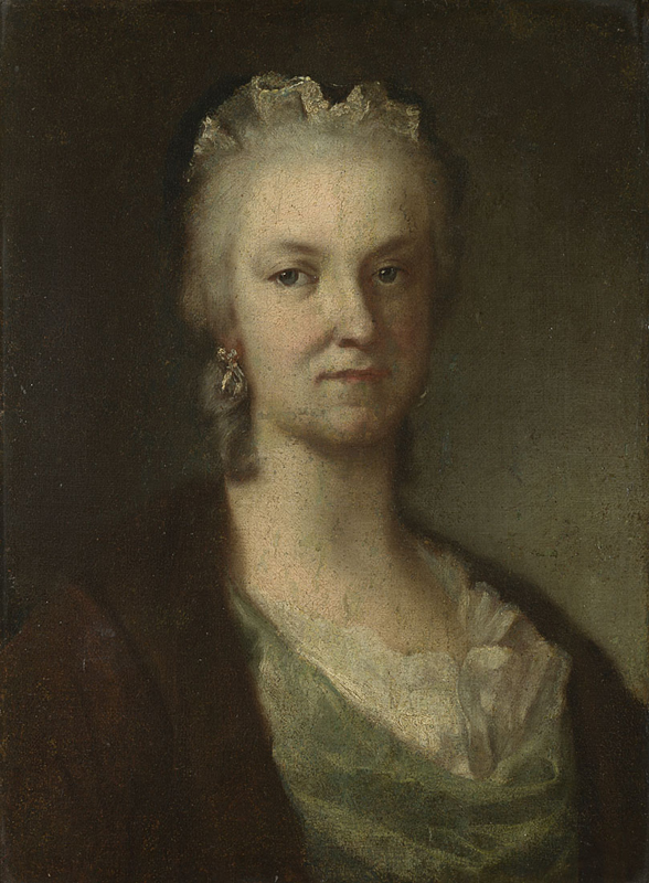 Self-portrait of Rosalba Carriera 1673-1757